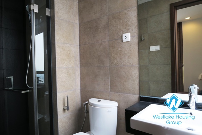 Beautiful apartment for rent in high floor of the Lancaster Building, Ba Dinh District, Hanoi